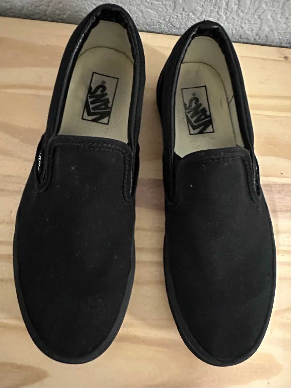 Vans Classic Slip-On Loafers in Black